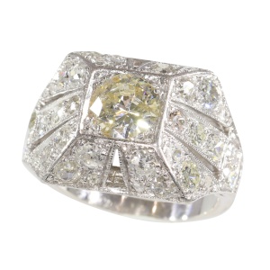 Romancing the Stone: A 1930 Belgian Diamond Ring